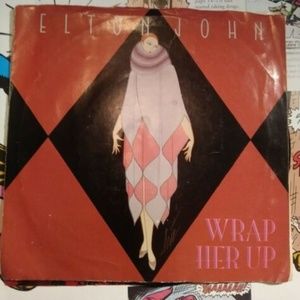 elton john wrap her up mint ps 45 - pop piano rocket man caribou elderberry wine